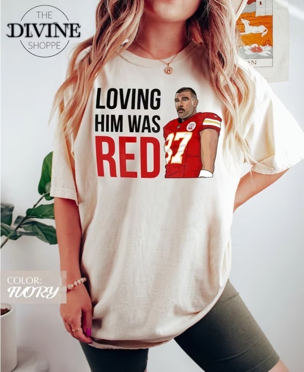Travis Kelce Travis And Taylor Loving Him Was Red Shirt